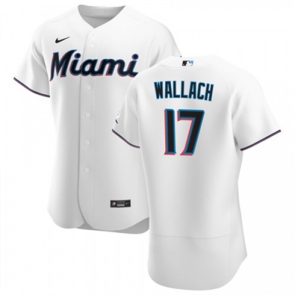 Miami Miami Marlins #17 Chad Wallach Men's Ni...