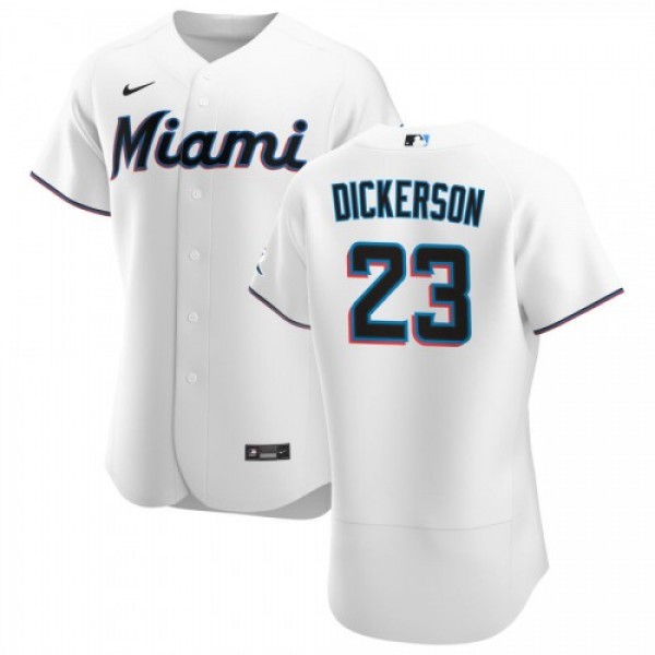 Miami Miami Marlins #23 Corey Dickerson Men's...