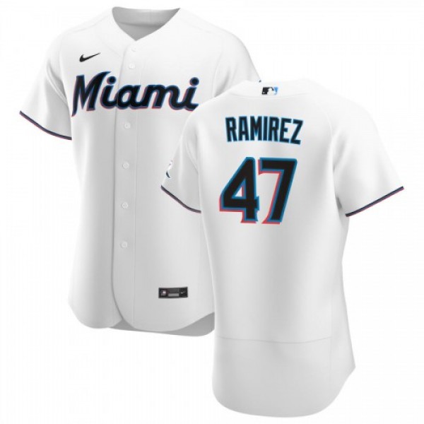 Miami Miami Marlins #47 Harold Ramirez Men's ...