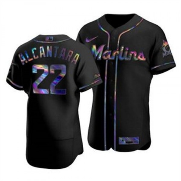 Miami Miami Marlins #22 Sandy Alcantara Men's...