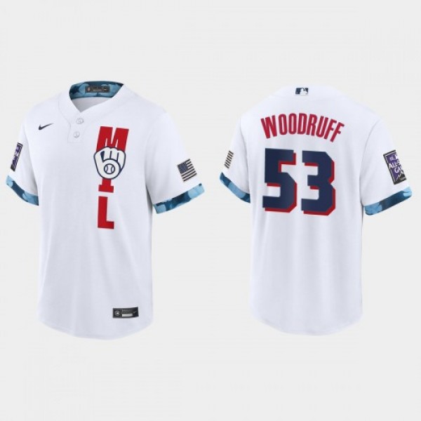 Milwaukee Milwaukee Brewers #53 Brandon Woodruff 2...