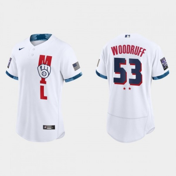 Milwaukee Milwaukee Brewers #53 Brandon Woodruff 2...