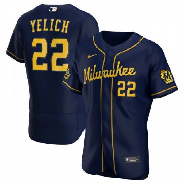 Milwaukee Milwaukee Brewers Christian Yelich Men&#...