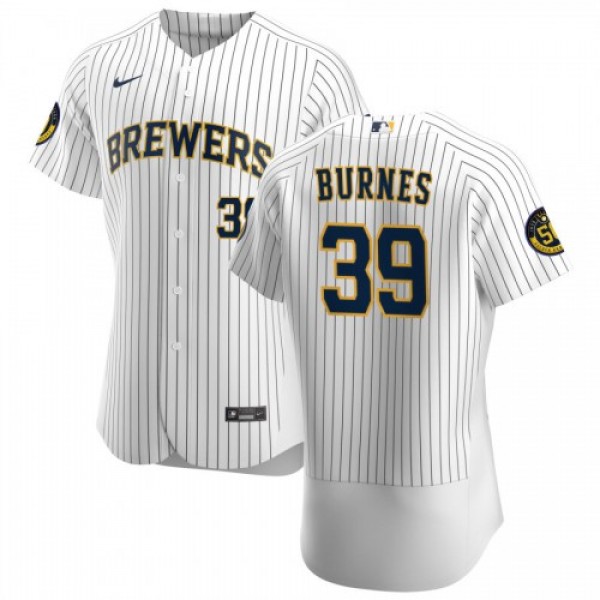 Milwaukee Milwaukee Brewers #39 Corbin Burnes Men&...