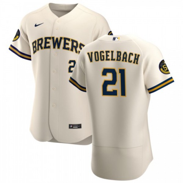 Milwaukee Milwaukee Brewers #21 Daniel Vogelbach M...