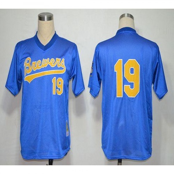 Mitchell And Ness 1991 Milwaukee Brewers #19 Robin...