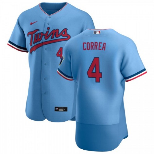 Minnesota Minnesota Twins #4 Carlos Correa Men...