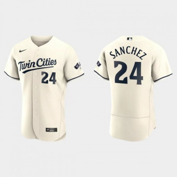 Minnesota Minnesota Twins #24 Gary Sanchez Men...