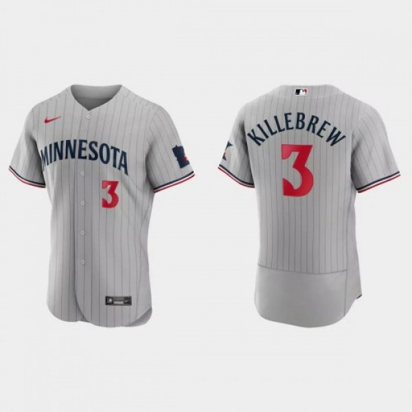 Minnesota Minnesota Twins #3 Harmon Killebrew Men&...