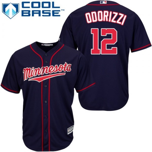 Minnesota Twins #12 Jake Odorizzi Navy Blue Cool B...