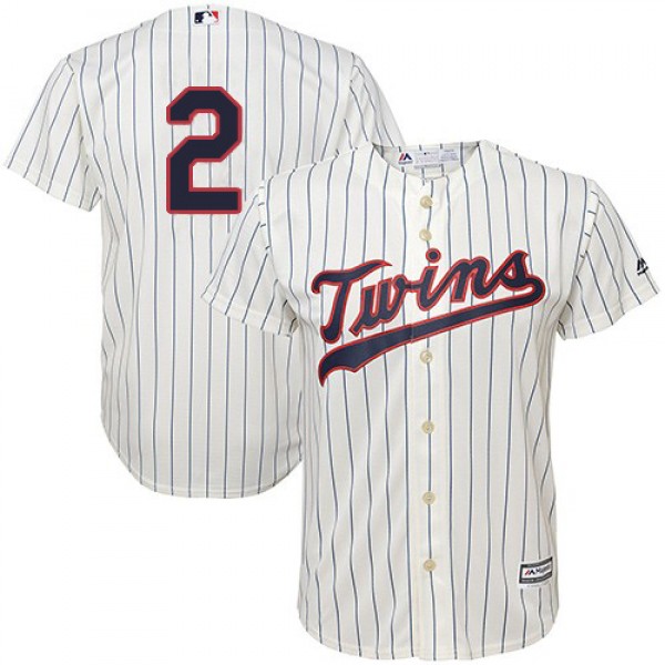Minnesota Twins #2 Luis Arraez Cream Strip Cool Ba...