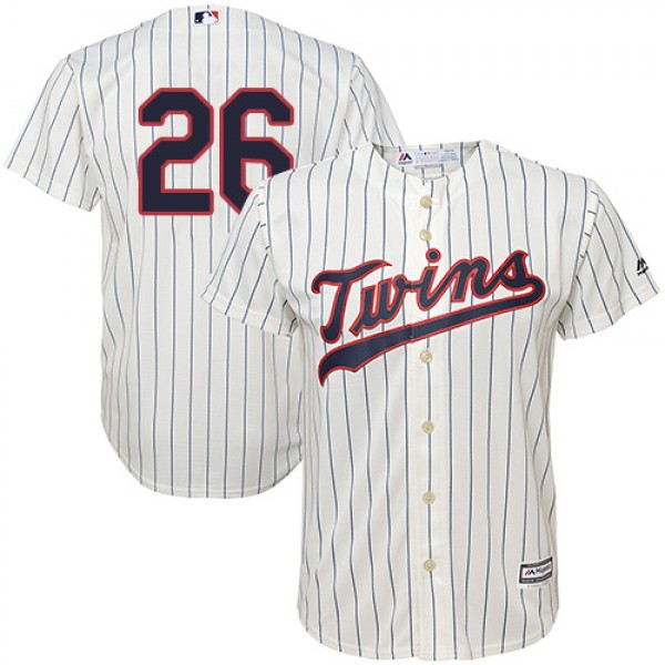 Minnesota Twins #26 Max Kepler Cream Strip Cool Ba...