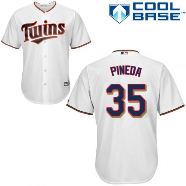 Minnesota Twins #35 Michael Pineda White Cool Base...