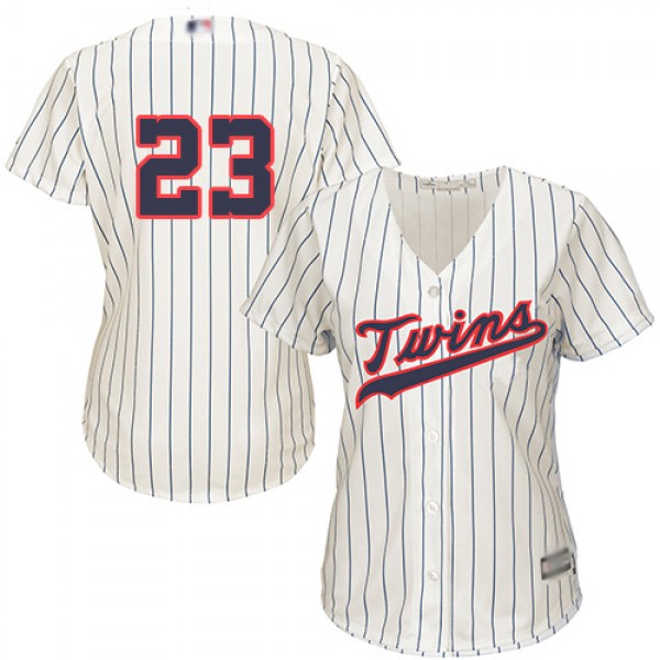 Minnesota Twins #23 Nelson Cruz Cream Strip Altern...