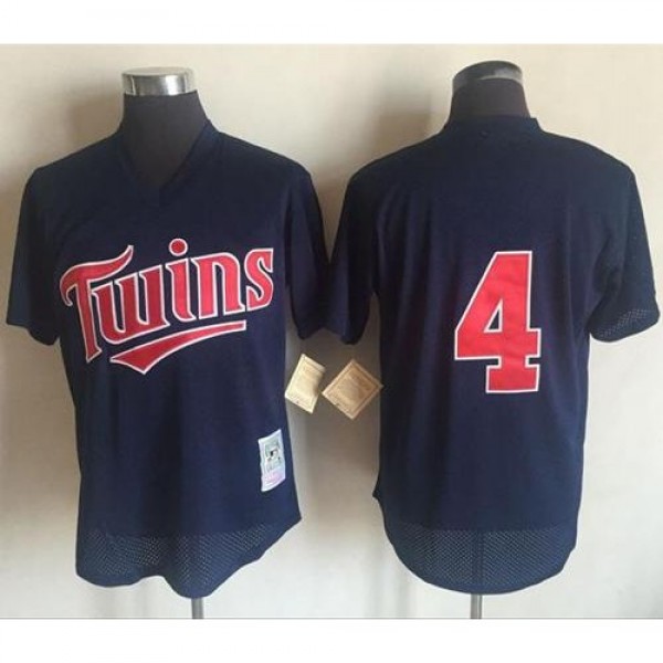 Mitchell And Ness 1996 Minnesota Twins #4 Paul Mol...