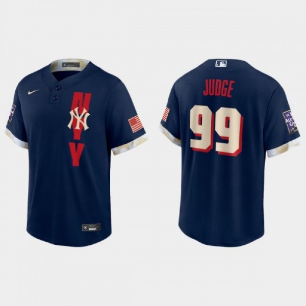 New York New York Yankees #99 Aaron Judge 2021 Mlb...