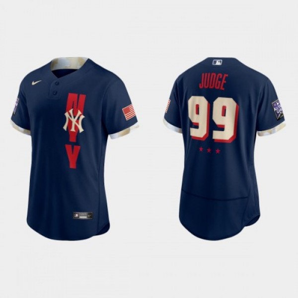 New York New York Yankees #99 Aaron Judge 2021 Mlb...
