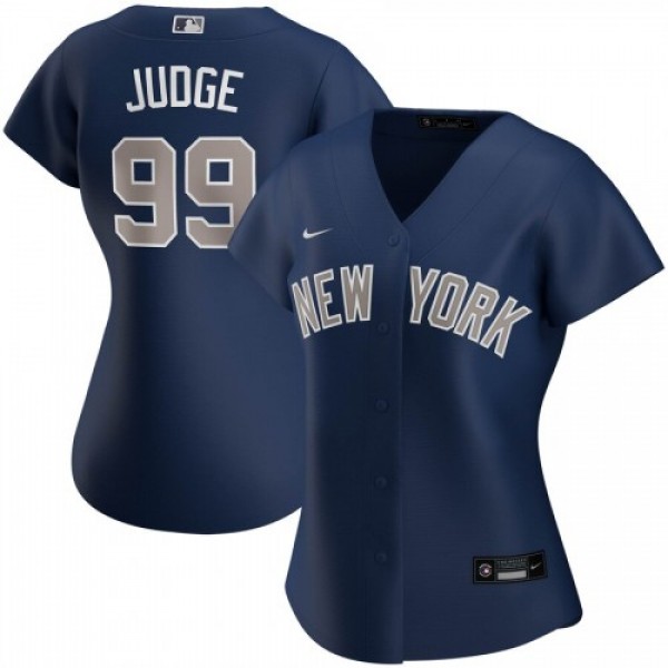 New York New York Yankees #99 Aaron Judge Nike Wom...