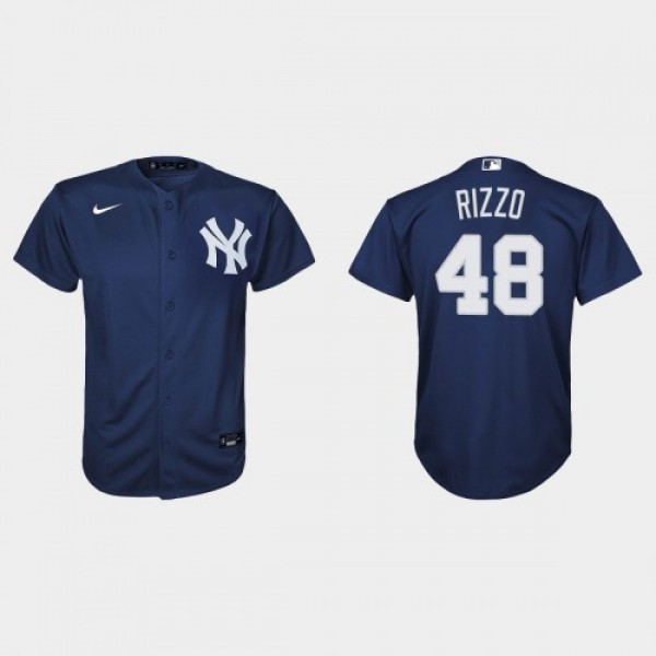 New York New York Yankees #48 Anthony Rizzo Youth ...