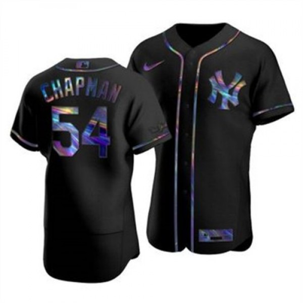 New York New York Yankees #54 Aroldis Chapman Men&...