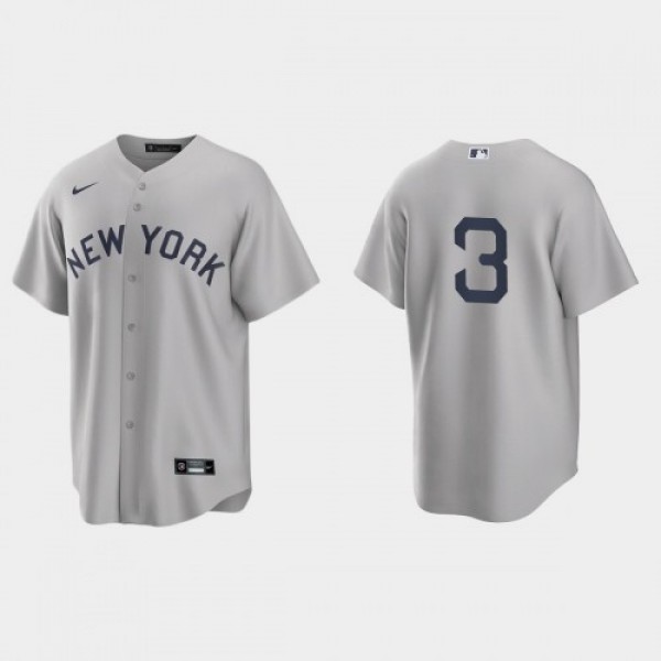 New York New York Yankees #3 Babe Ruth Men's ...