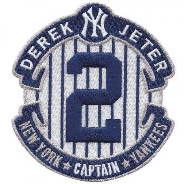 Stitched MLB 2014 Derek Jeter Retirement Final Sea...
