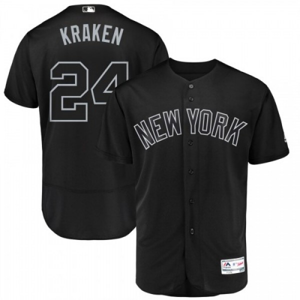 New York New York Yankees #24 Gary Sanchez Kraken ...