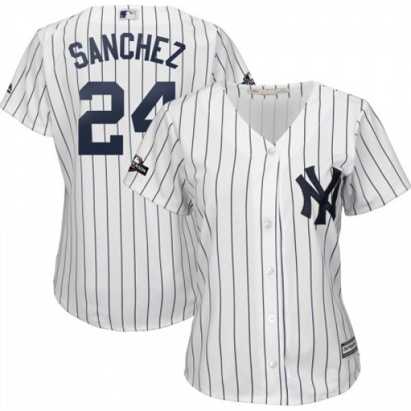 New York New York Yankees #24 Gary Sanchez Majesti...