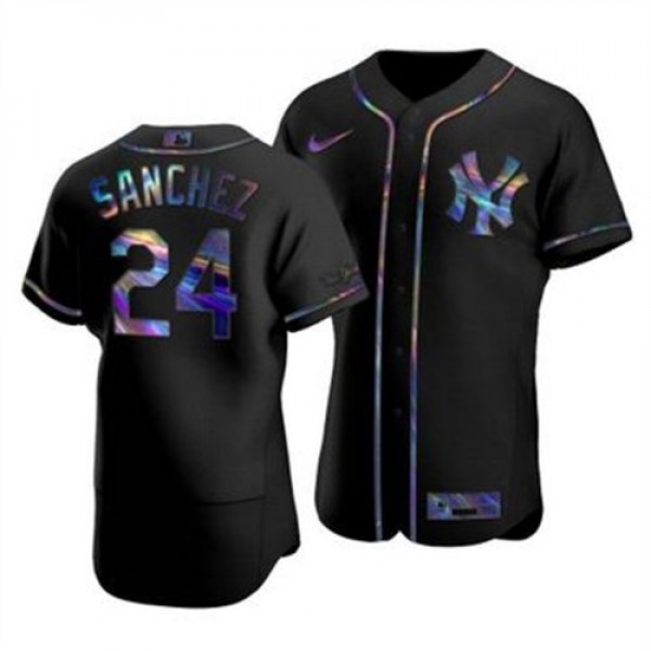 New York New York Yankees #24 Gary Sanchez Men...