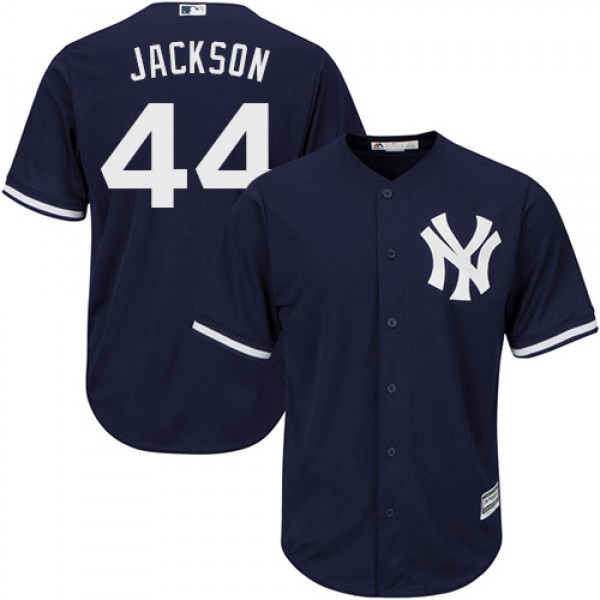 New York Yankees #44 Reggie Jackson Navy blue Cool...