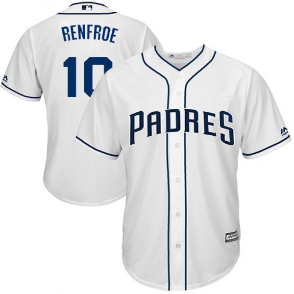 San Diego Padres #10 Hunter Renfroe White New Cool...