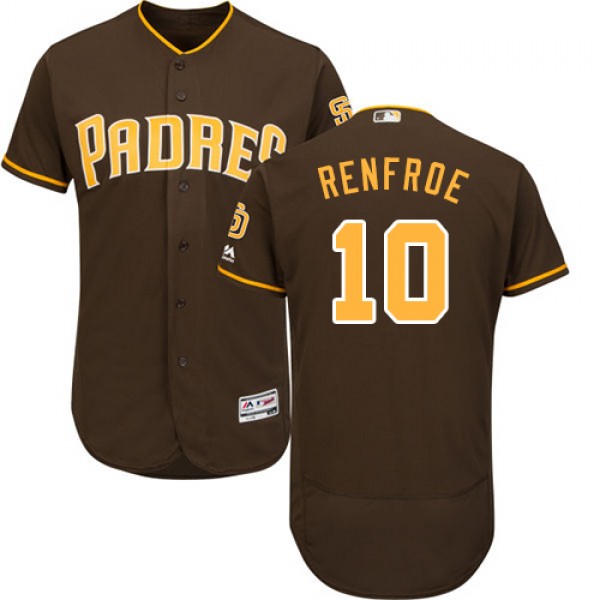 San Diego Padres #10 Hunter Renfroe Brown Flexbase...