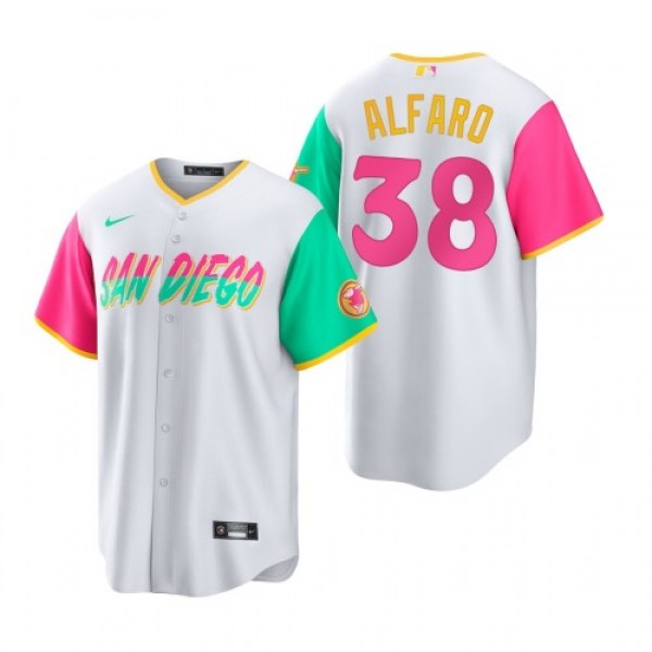 San Diego San Diego Padres #38 Jorge Alfaro 2022 C...