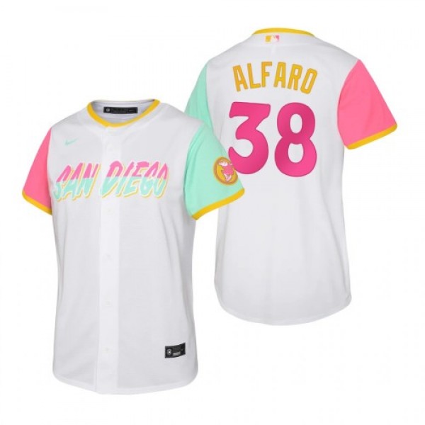 San Diego San Diego Padres #38 Jorge Alfaro 2022 C...