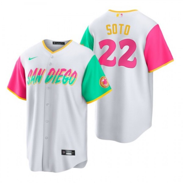 San Diego San Diego Padres #22 Juan Soto 2022 City...