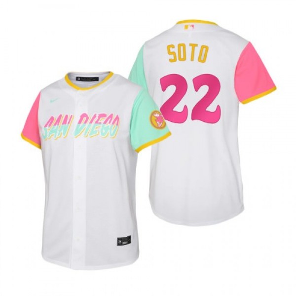 San Diego San Diego Padres #22 Juan Soto 2022 City...