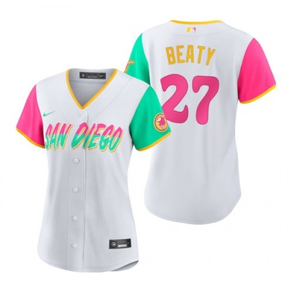 San Diego San Diego Padres #27 Matt Beaty 2022 Cit...