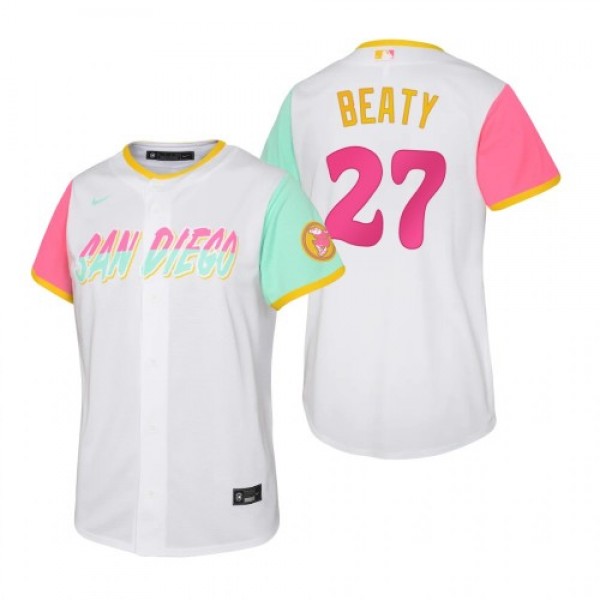 San Diego San Diego Padres #27 Matt Beaty 2022 Cit...