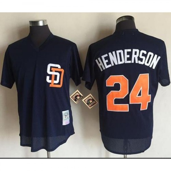 Mitchell And Ness 1996 San Diego Padres #24 Rickey...