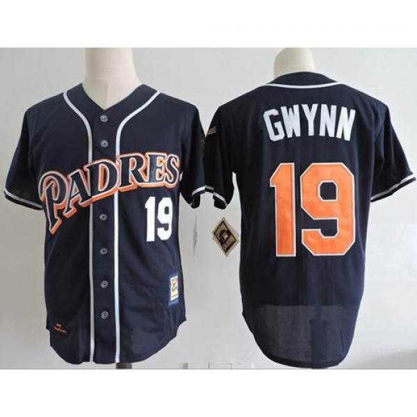 Mitchell And Ness 1998 San Diego Padres #19 Tony G...