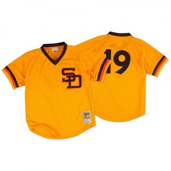 Mitchell And Ness 1982 San Diego Padres #19 Tony G...