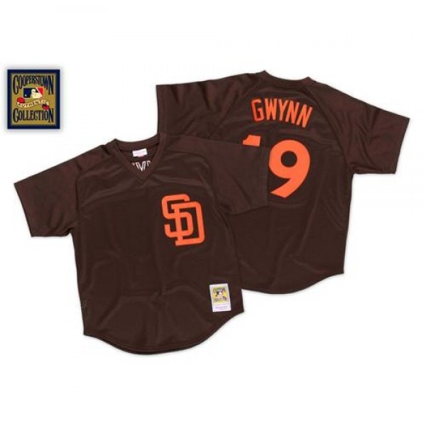 Mitchell And Ness 1985 San Diego Padres #19 Tony G...