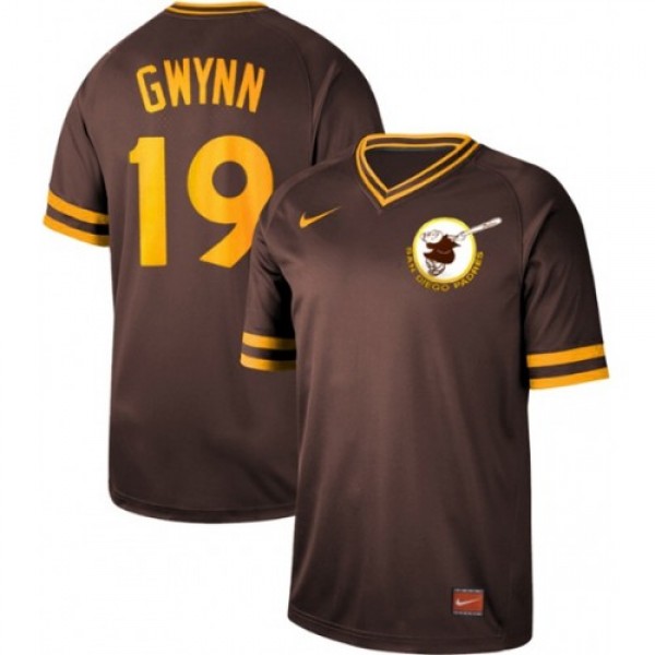 Nike San Diego Padres #19 Tony Gwynn Brown Authent...