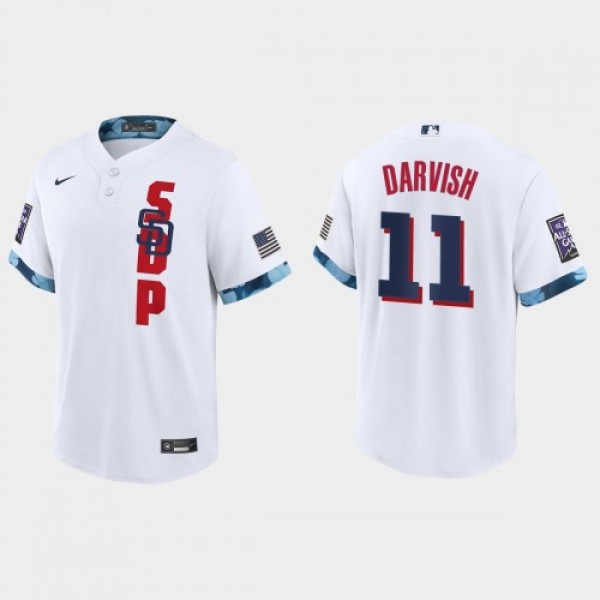 San Diego San Diego Padres #11 Yu Darvish 2021 Mlb...