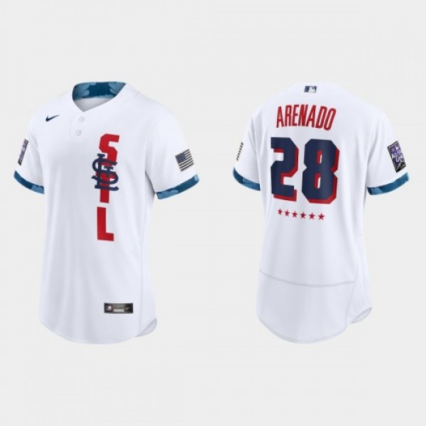 St.Louis St.Louis Cardinals #28 Nolan Arenado 2021...