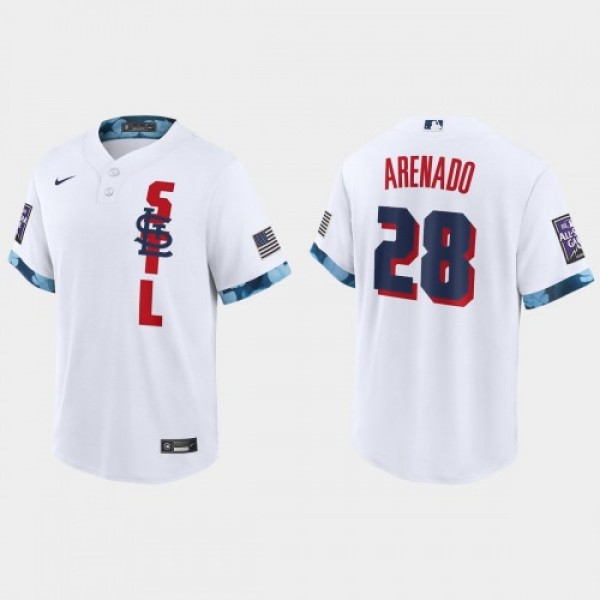 St.Louis St.Louis Cardinals #28 Nolan Arenado 2021...