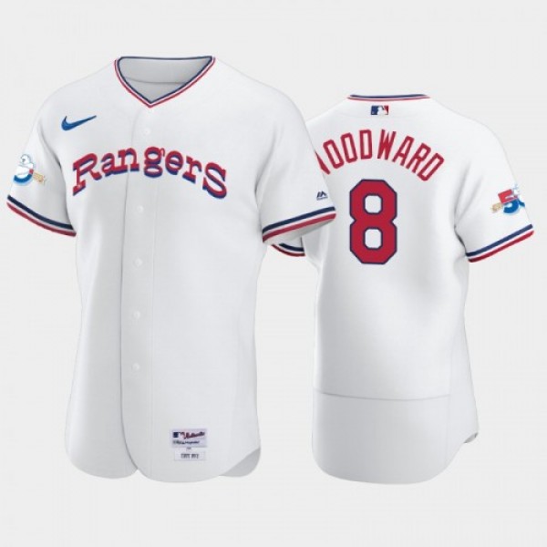Texas Texas Rangers #8 Chris Woodward 1972 Throwba...