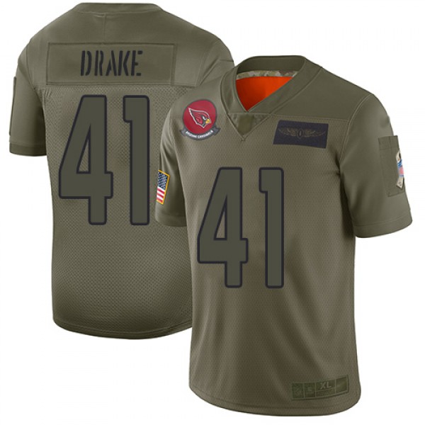 Nike Arizona Cardinals #41 Kenyan Drake Camo Men&#...