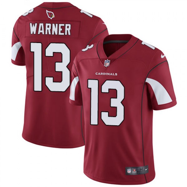 Nike Arizona Cardinals #13 Kurt Warner Red Team Co...
