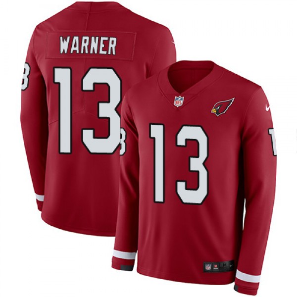 Nike Arizona Cardinals #13 Kurt Warner Red Team Co...